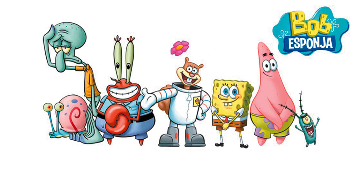Taza Bob Esponja + Caja Temática · Diseño 488