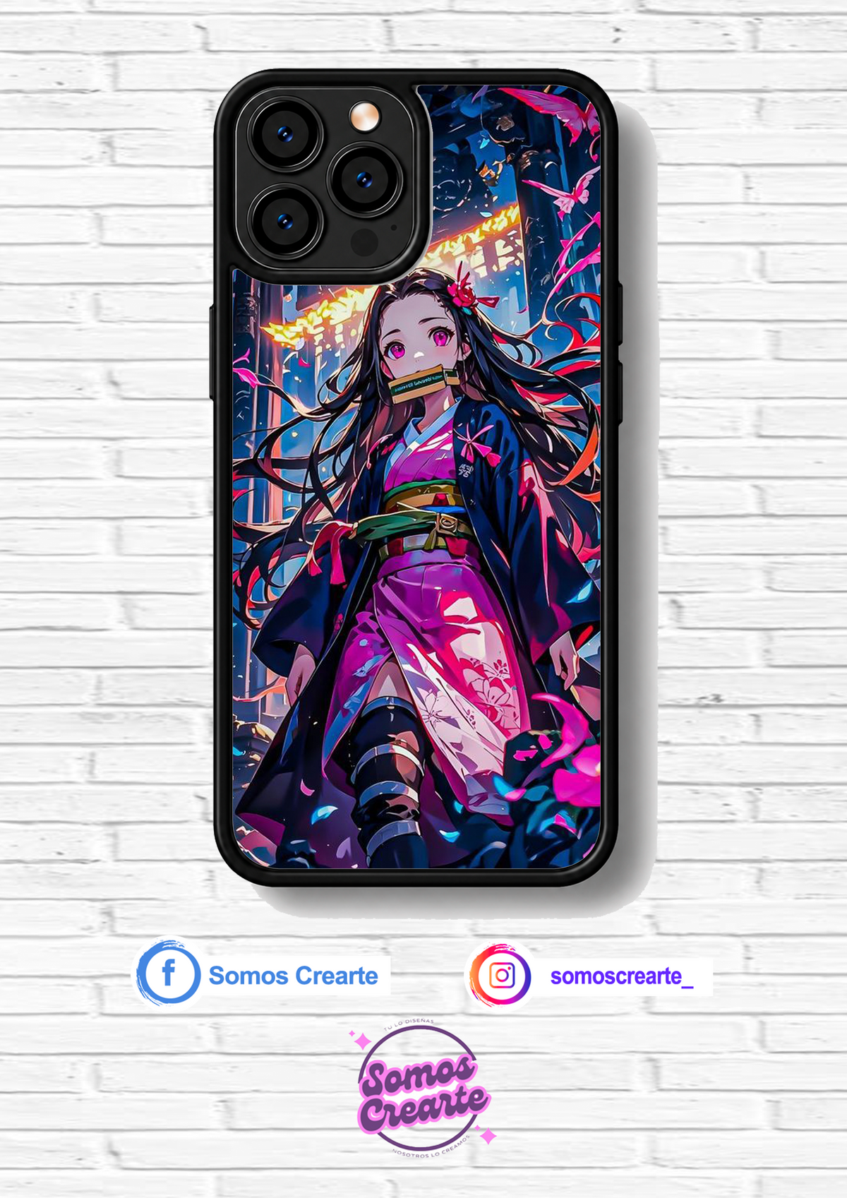 Carcasa Demon Slayer · Diseño 581