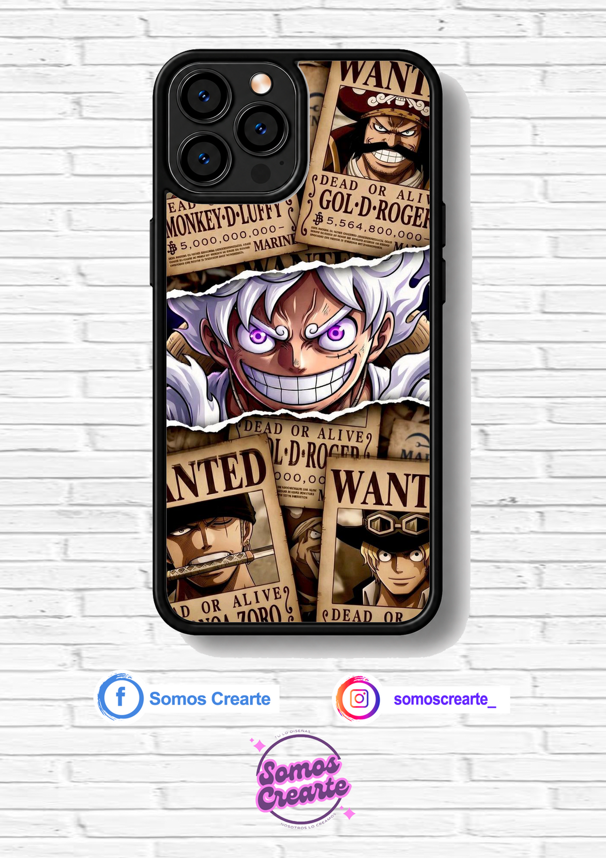 Carcasa One Piece · Diseño 654