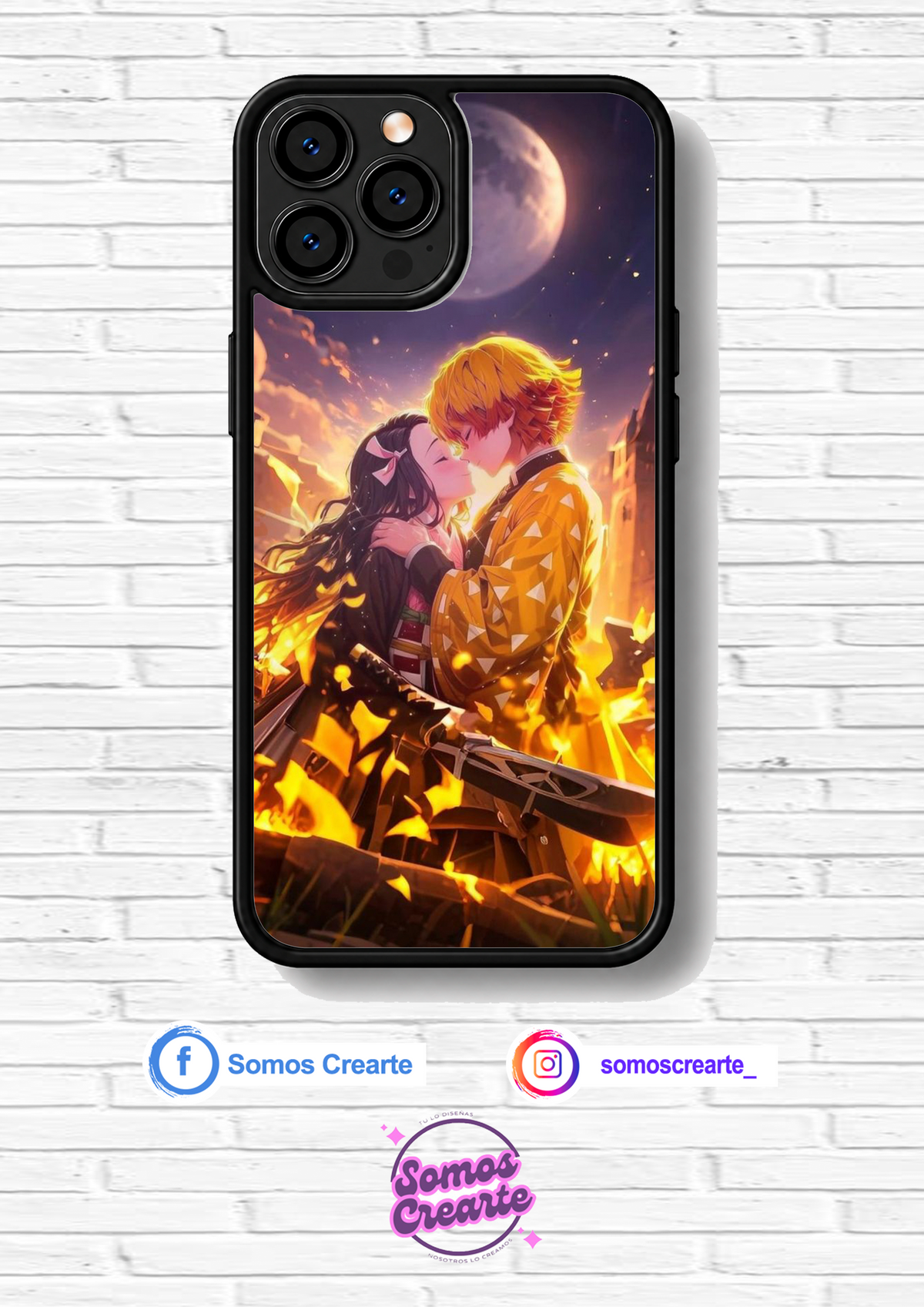 Carcasa Demon Slayer · Diseño 587