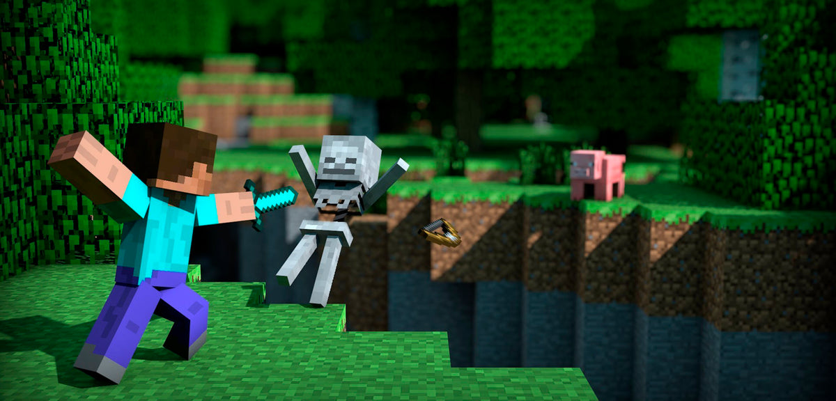 Taza Minecraft + Caja Temática · Diseño 336