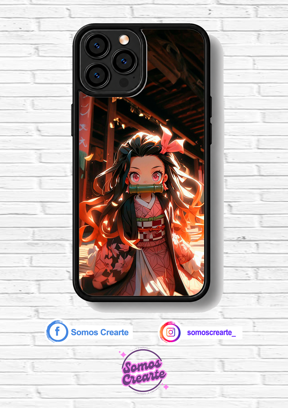 Carcasa Demon Slayer · Diseño 571