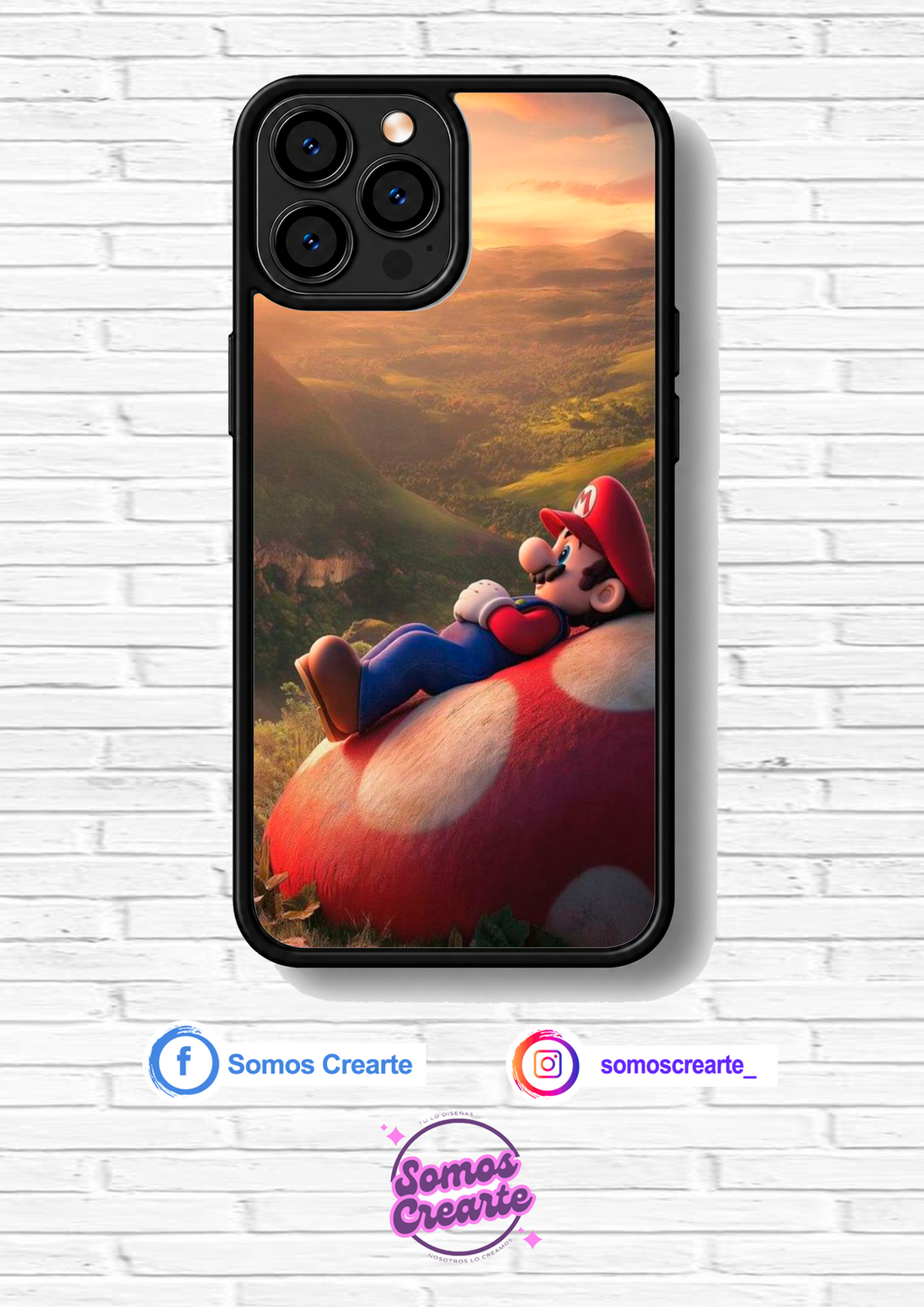 Carcasa Super Mario · Diseño 746