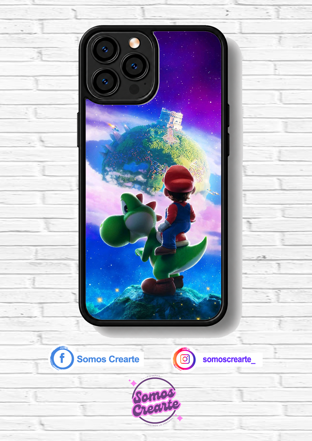 Carcasa Super Mario · Diseño 726