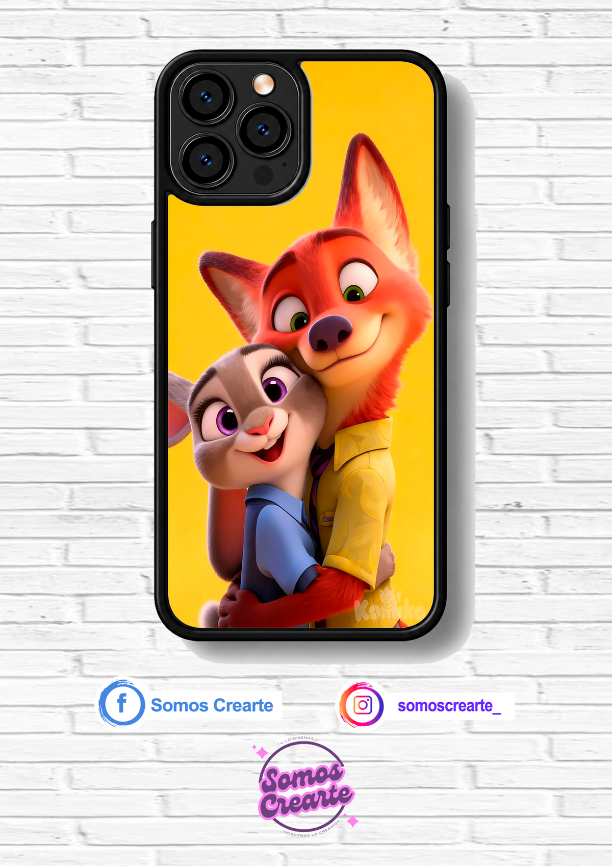 Carcasa Disney Zootopia · Diseño 593