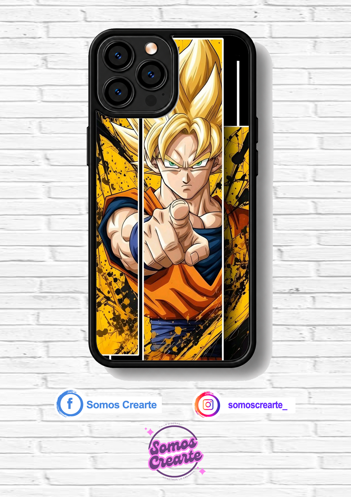 Carcasa Dragon Ball · Diseño 550