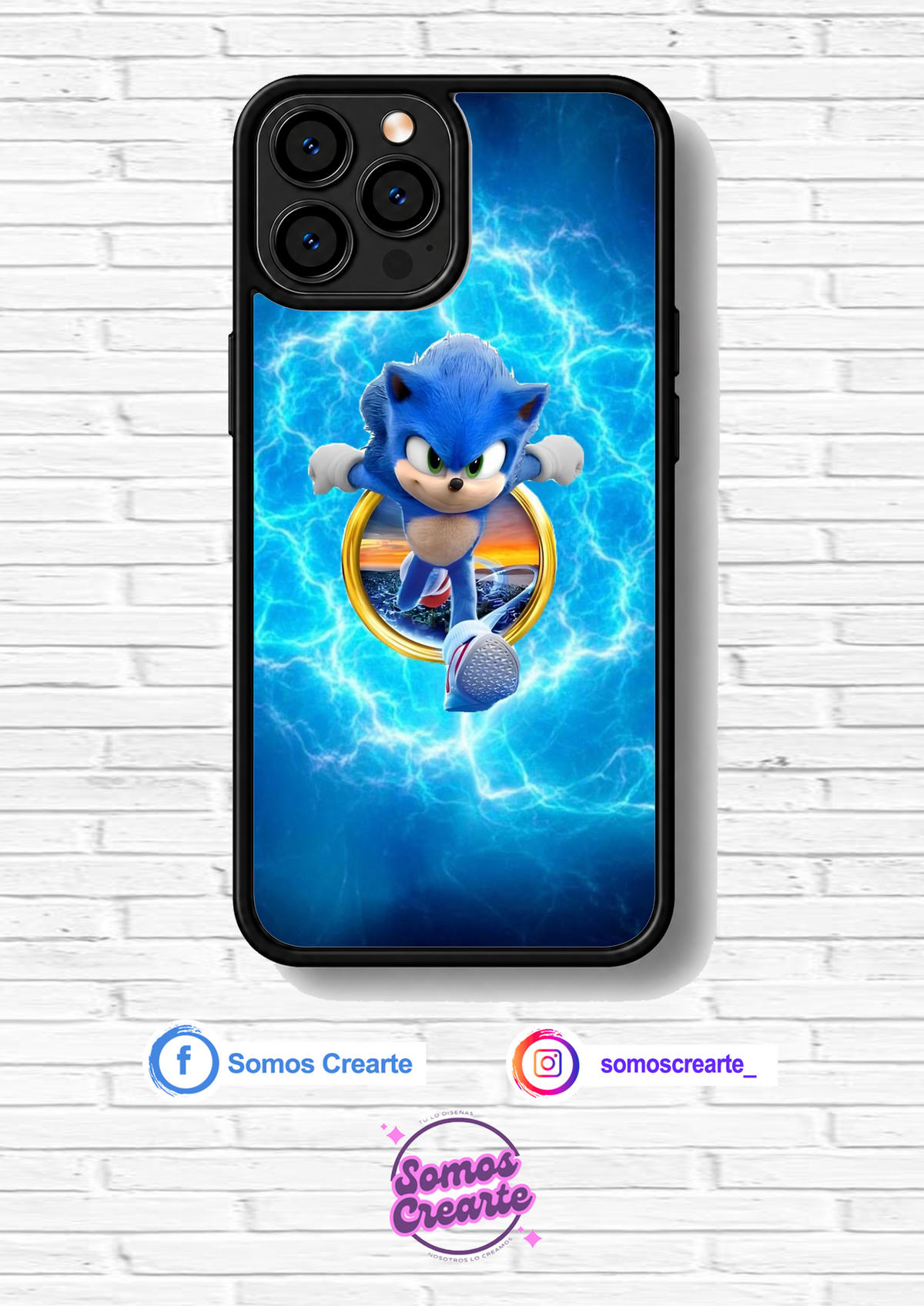 Carcasa Sonic · Diseño 705