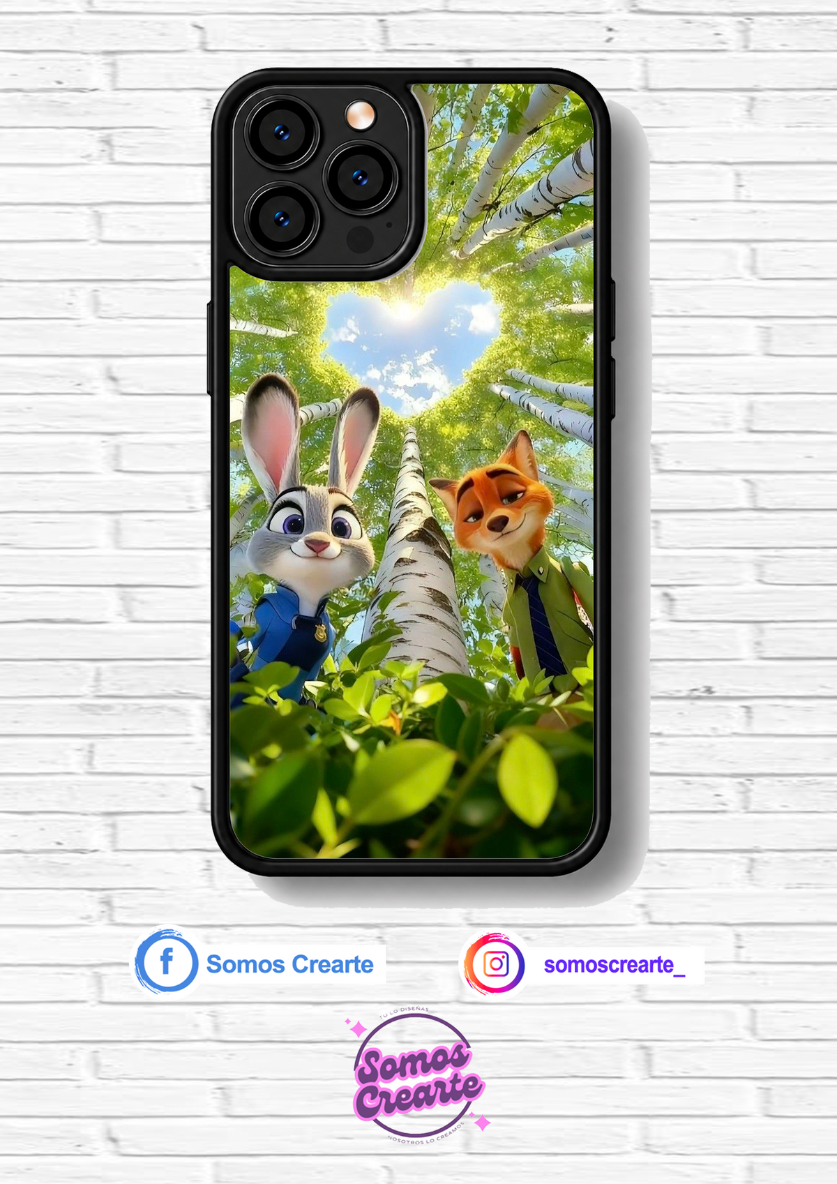 Carcasa Disney Zootopia · Diseño 599