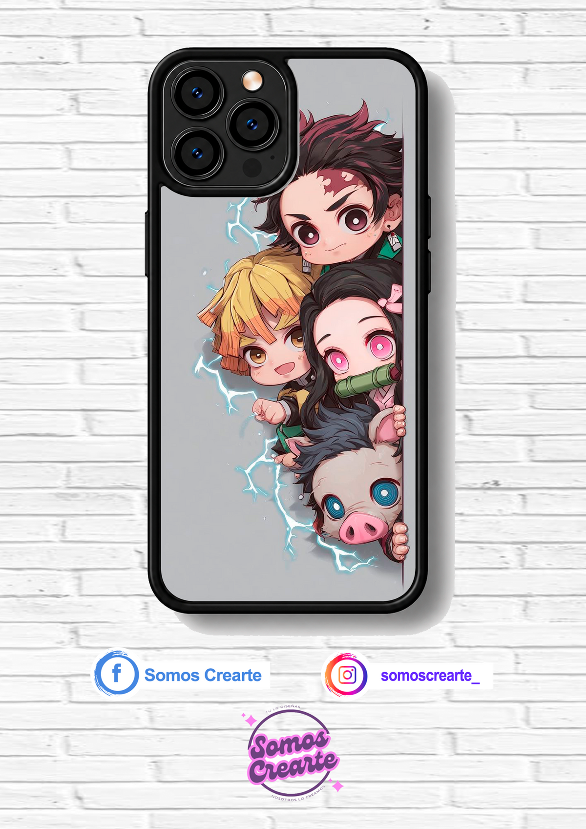 Carcasa Demon Slayer · Diseño 579
