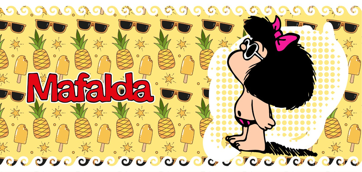 Taza Mafalda + Caja Temática · Diseño 356
