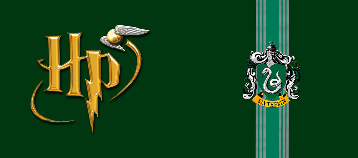 Taza Harry Potter casa Slytherin + Caja Temática · Diseño 384