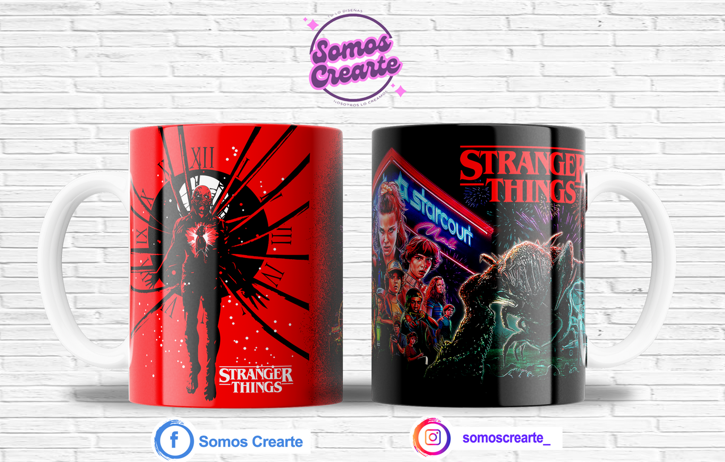 Taza Stranger Things con caja temática , Código 287