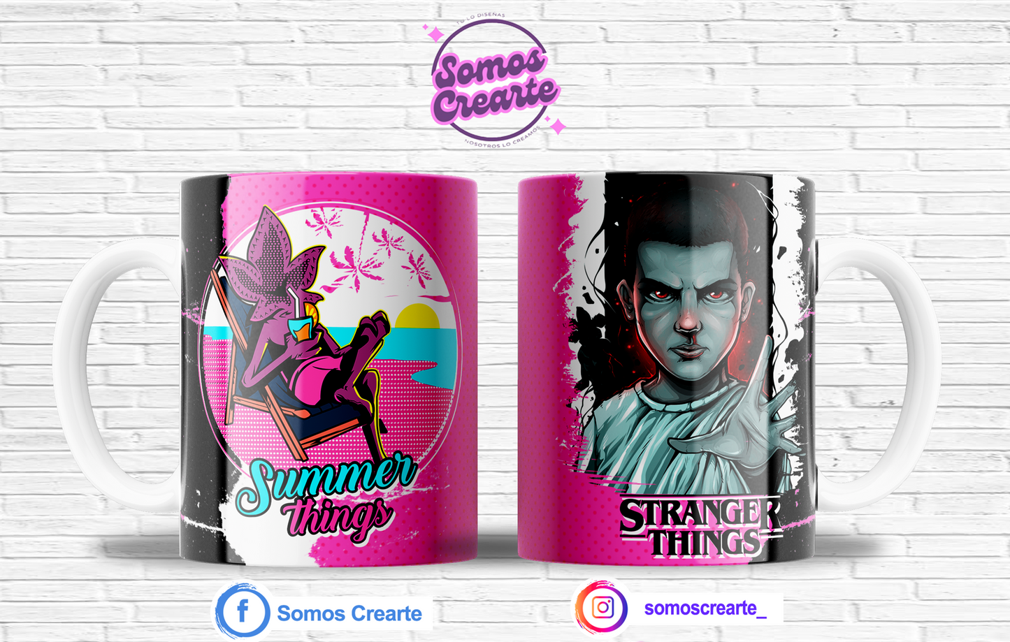 Taza Stranger Things con caja temática , Código 290