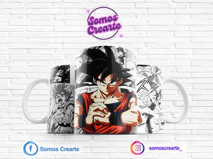 Taza Dragon Ball + Caja Temática · Diseño 001