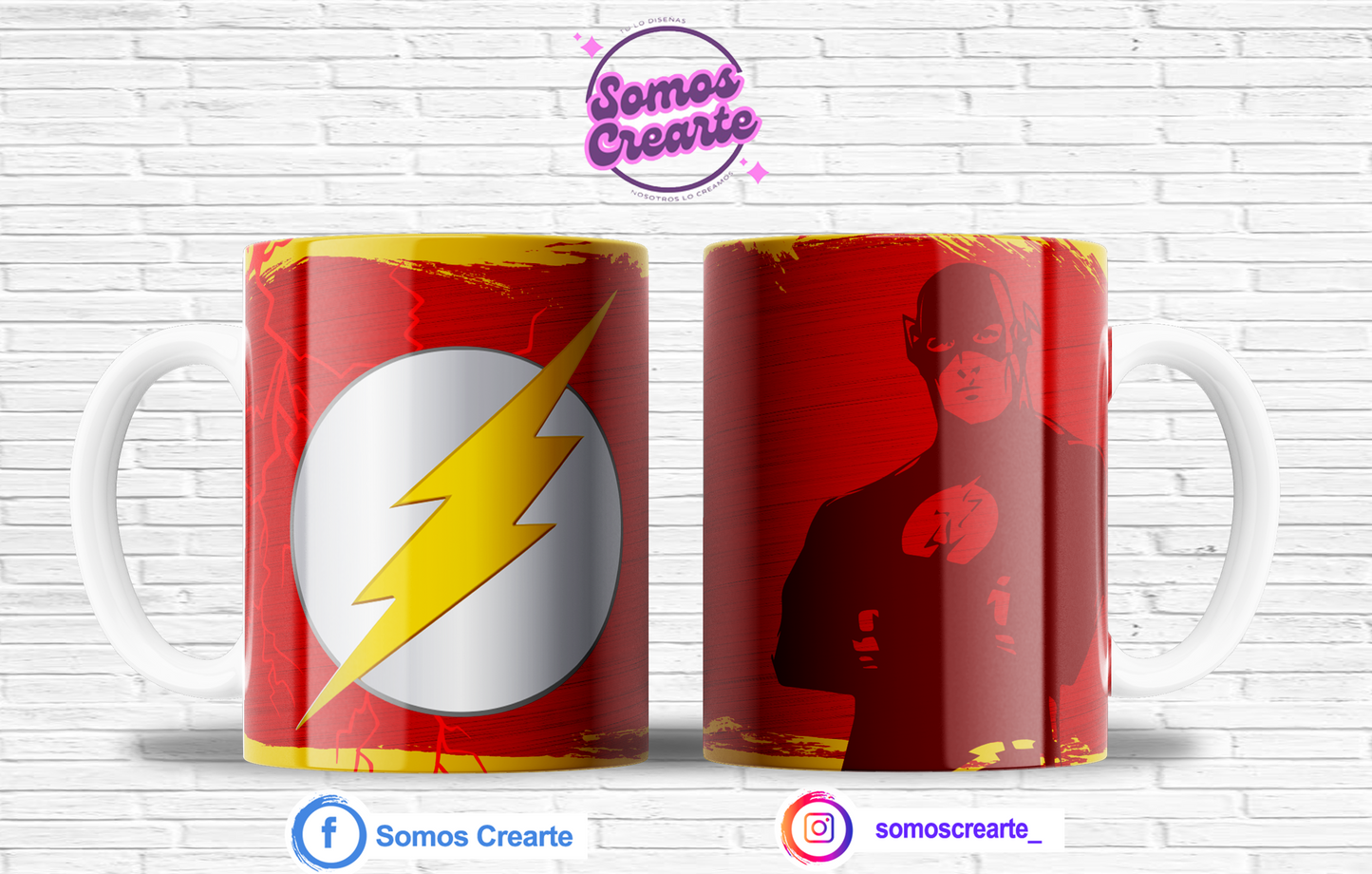Taza Flash con caja temática , Código 277