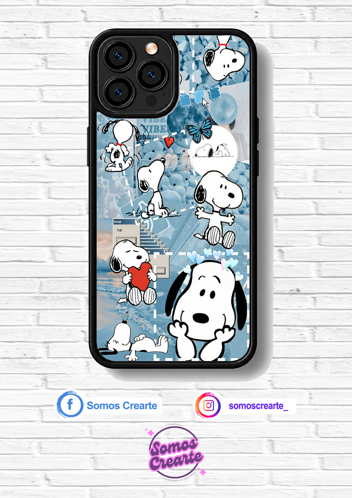 Carcasa Snoopy · Diseño 684