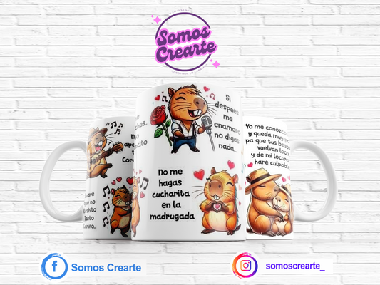 Taza Capibara + Caja Temática · Diseño 469