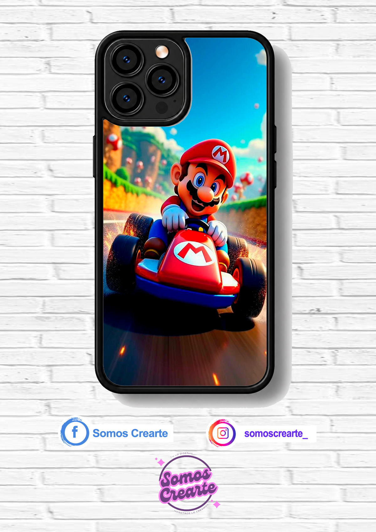 Carcasa Super Mario · Diseño 734
