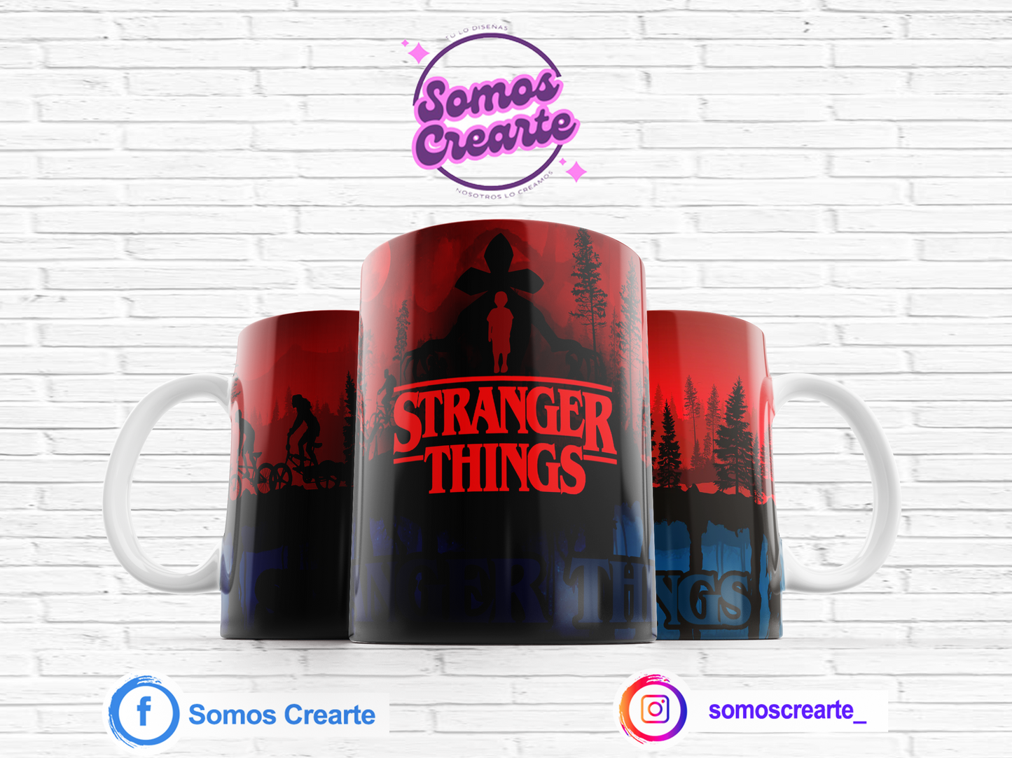 Taza Stranger Things con caja temática , Código 291