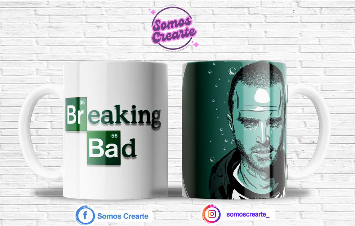 Taza Breaking Bad + Caja Temática · Diseño 473