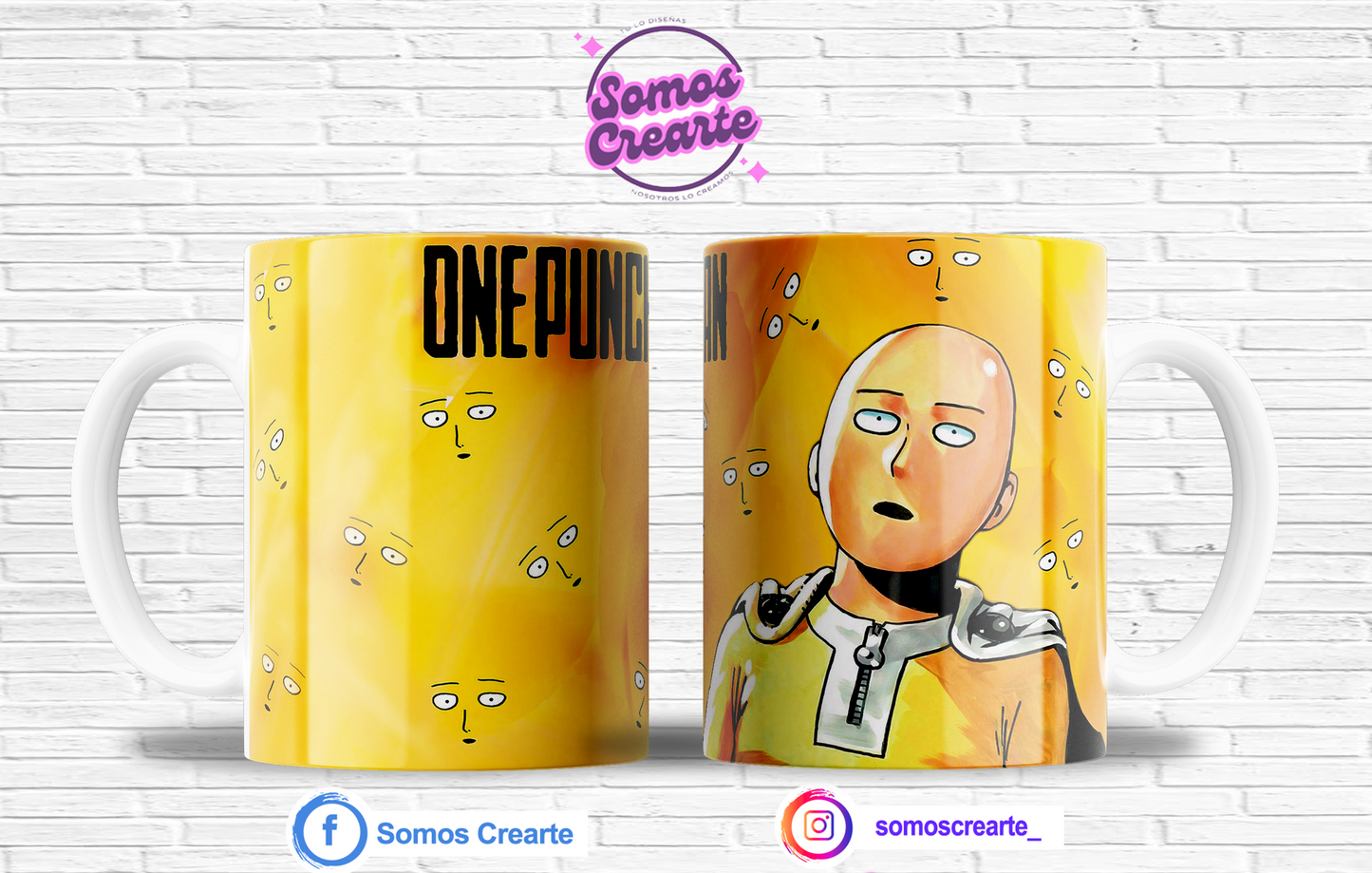Taza One Punch Man con caja temática , Código 182