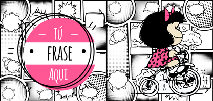 Taza Mafalda + Caja Temática · Diseño 357