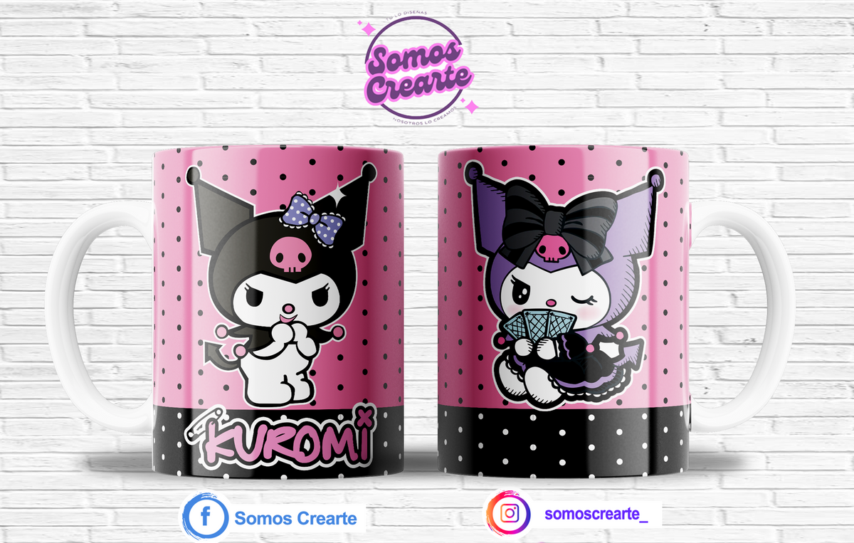 Taza Kuromi + Caja Temática · Diseño 372