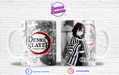 Taza Demon Slayer + Caja Temática · Diseño 448