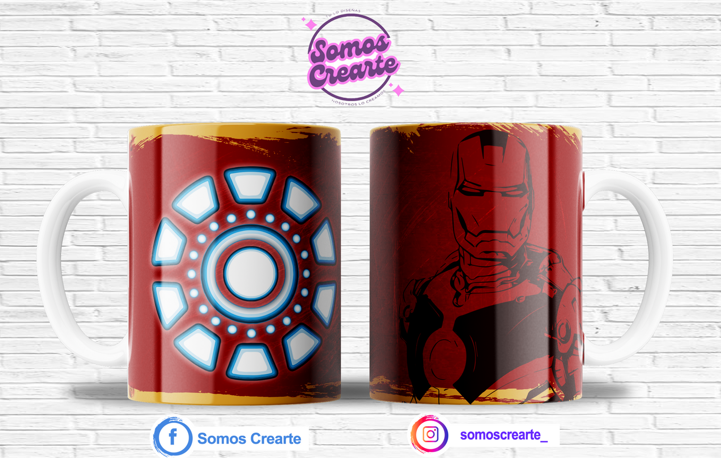 Taza Iron Man con caja temática , Código 280
