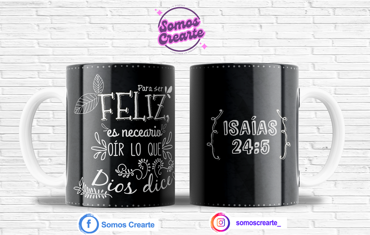 Taza con mensaje cristiano + Caja Temática · Diseño 527