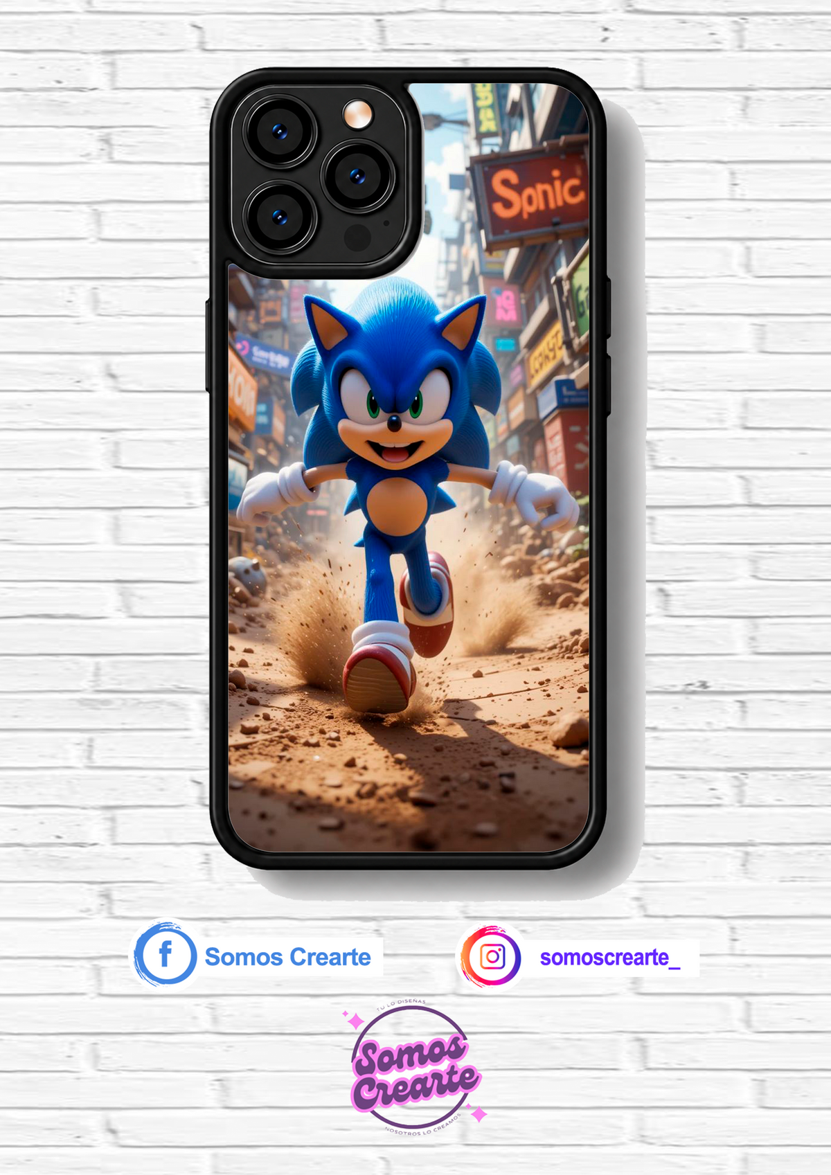 Carcasa Sonic · Diseño 710
