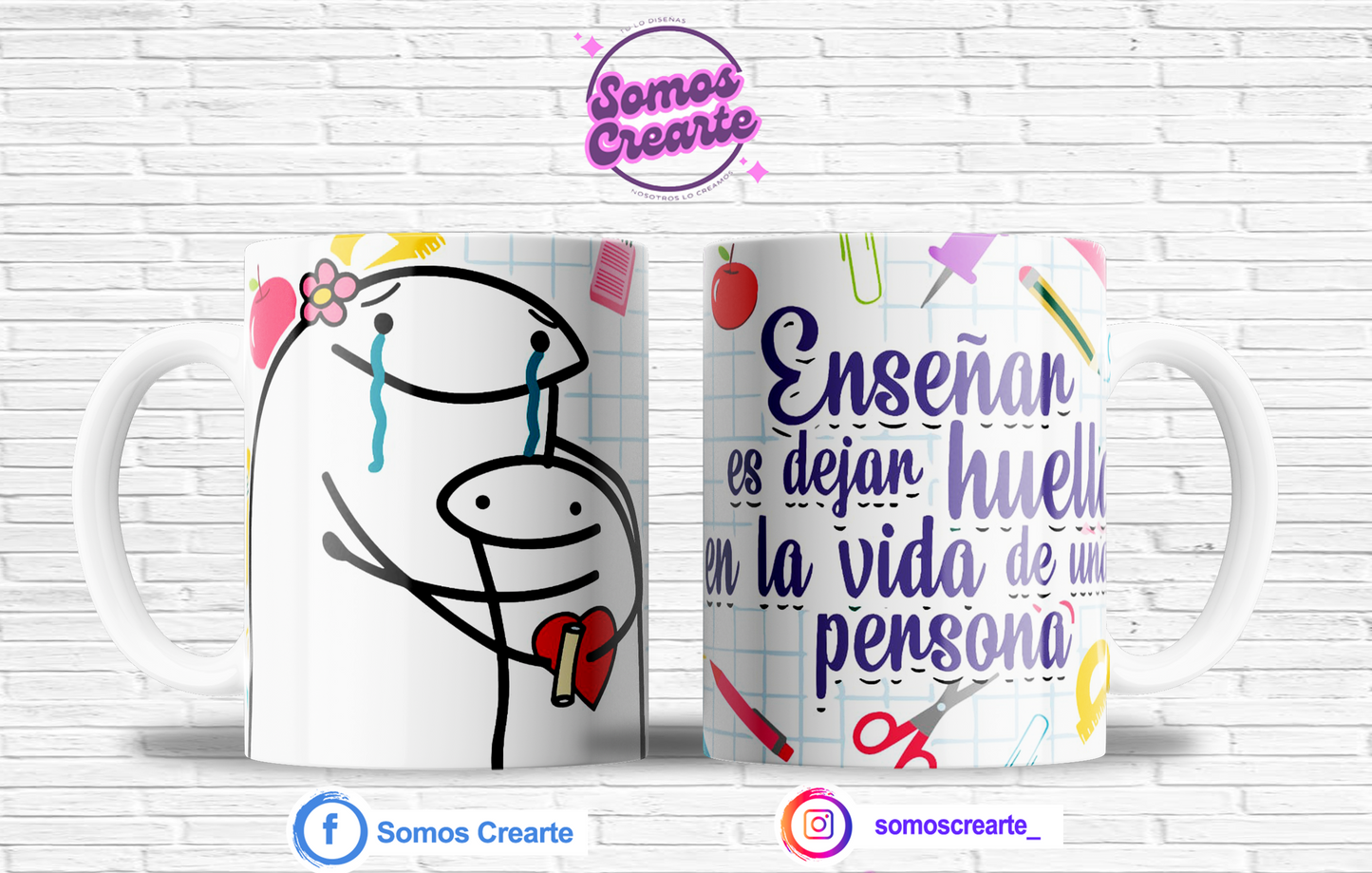 Taza Flork con caja temática , Código 150