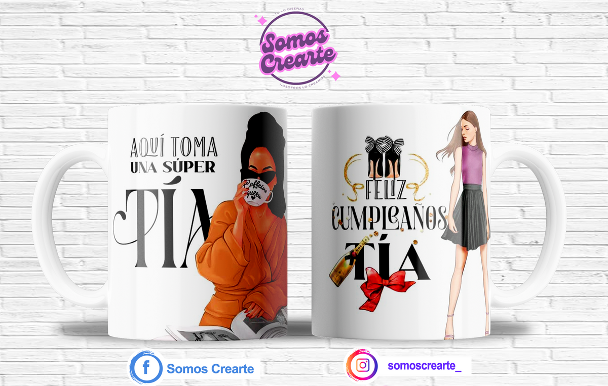 Taza Cumpleaños + Caja Temática · Diseño 410