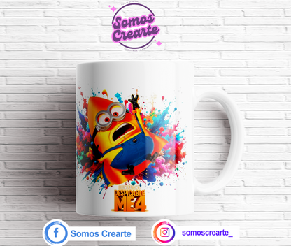Taza Mi Villano Favorito + Caja Temática · Diseño 499