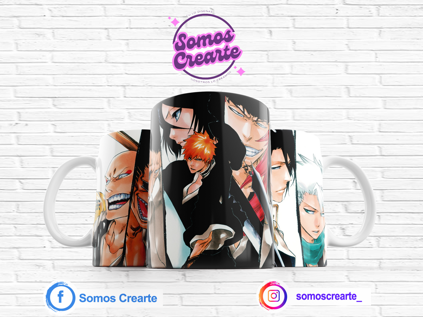 Taza Bleach con caja temática , Código 184