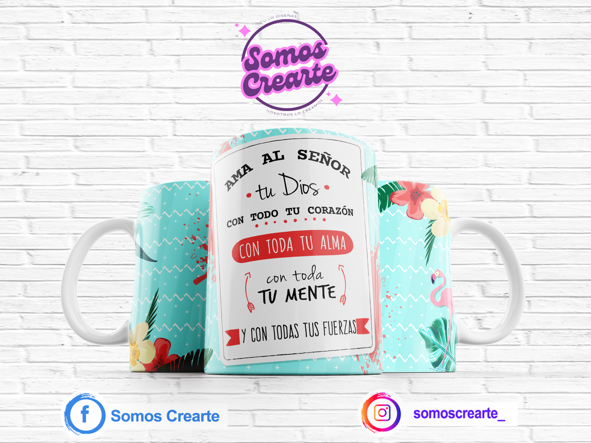 Taza con mensaje cristiano + Caja Temática · Diseño 528