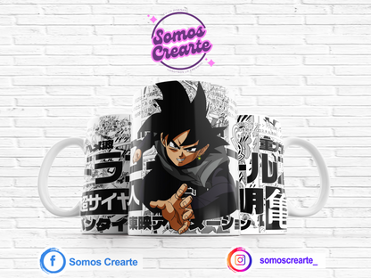 Taza Dragon Ball + Caja Temática · Diseño 013