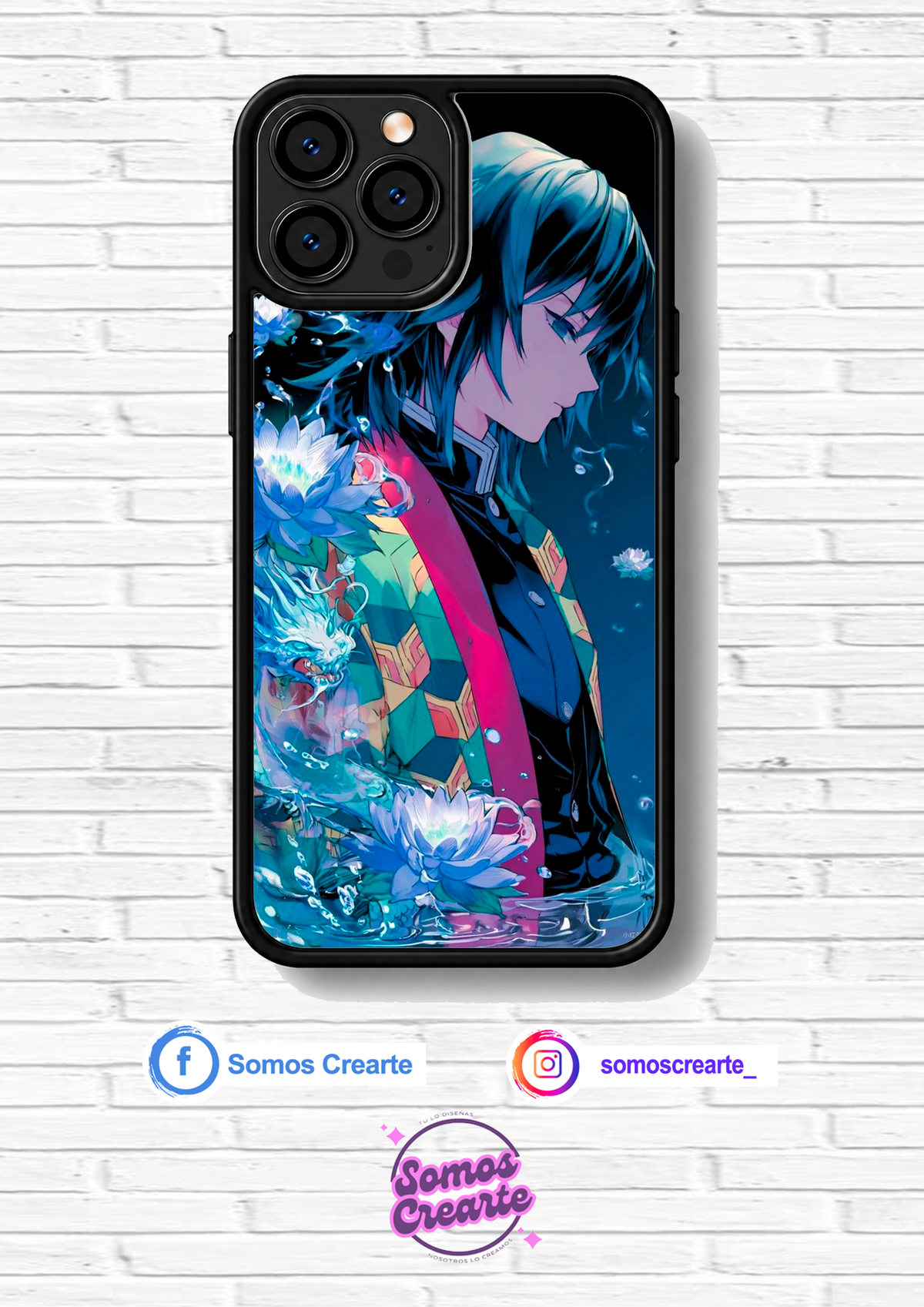 Carcasa Demon Slayer · Diseño 583