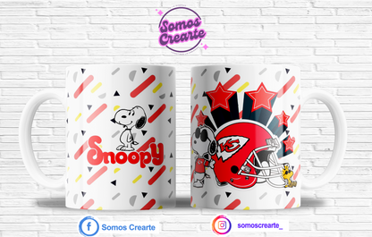 Taza Snoopy + Caja Temática · Diseño 079