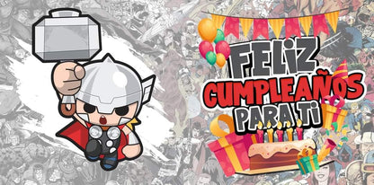 Taza Cumpleaños + Caja Temática · Diseño 411