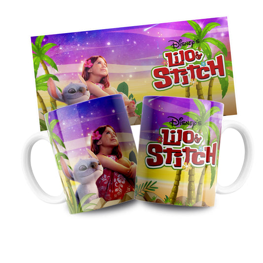 Taza Lilo & Stitch + Caja Temática · Diseño 360