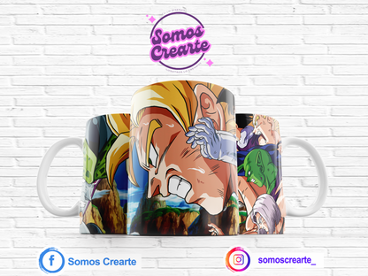 Taza Dragon Ball + Caja Temática · Diseño 185