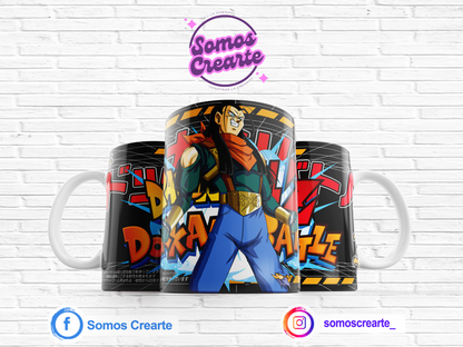 Taza Dragon Ball + Caja Temática · Diseño 014