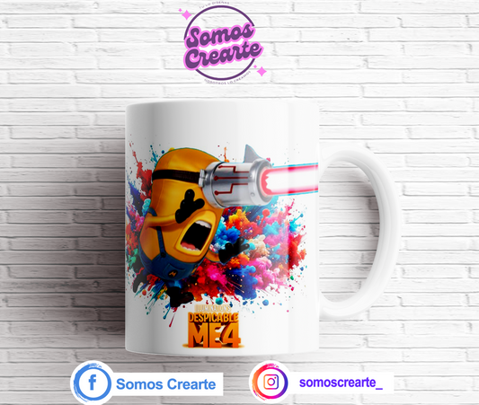 Taza Mi Villano Favorito + Caja Temática · Diseño 502