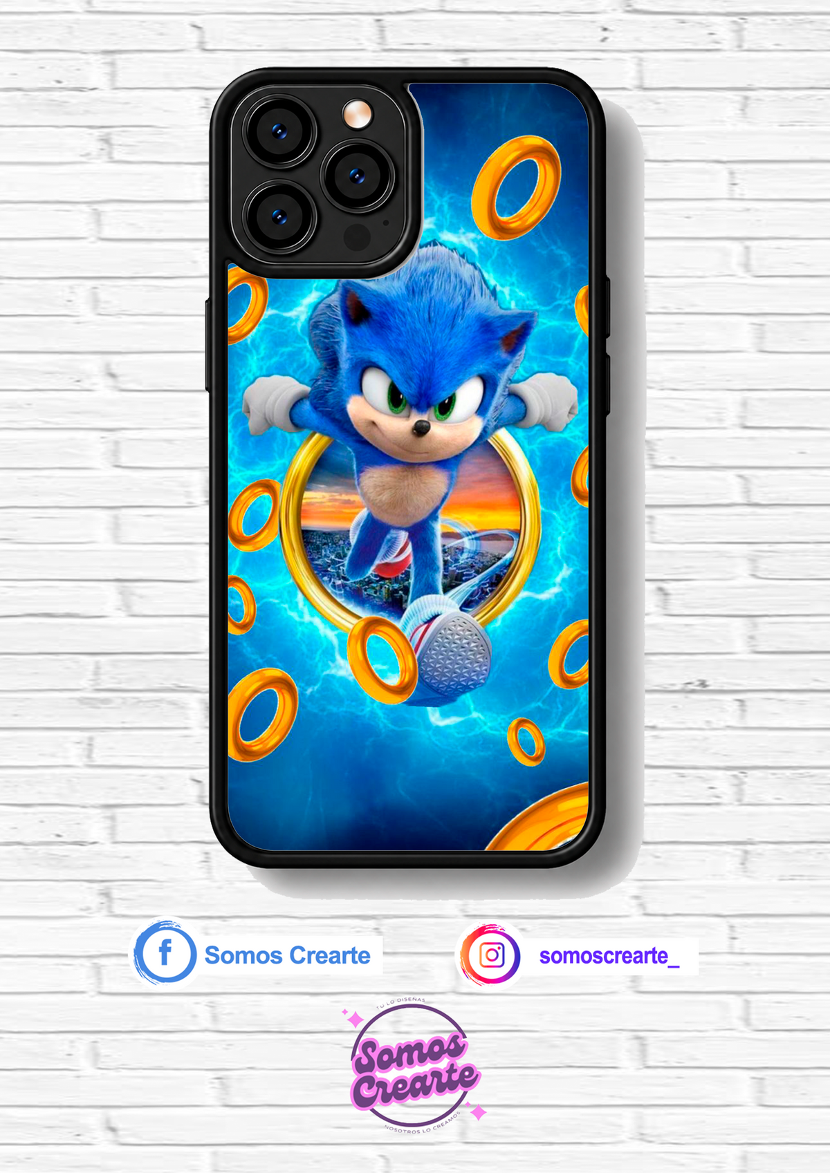 Carcasa Sonic · Diseño 713