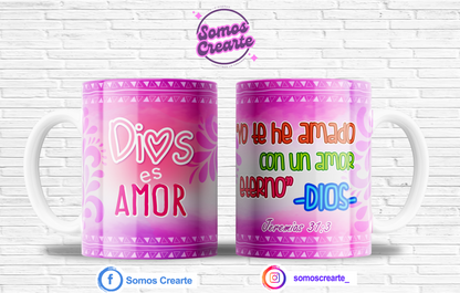Taza con mensaje cristiano + Caja Temática · Diseño 531