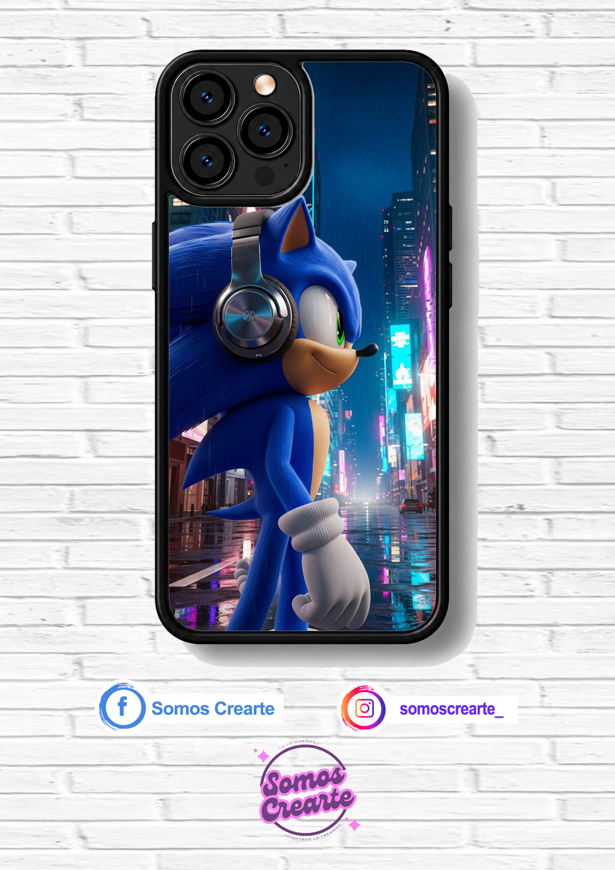 Carcasa Sonic · Diseño 714