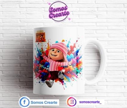 Taza Mi Villano Favorito + Caja Temática · Diseño 503