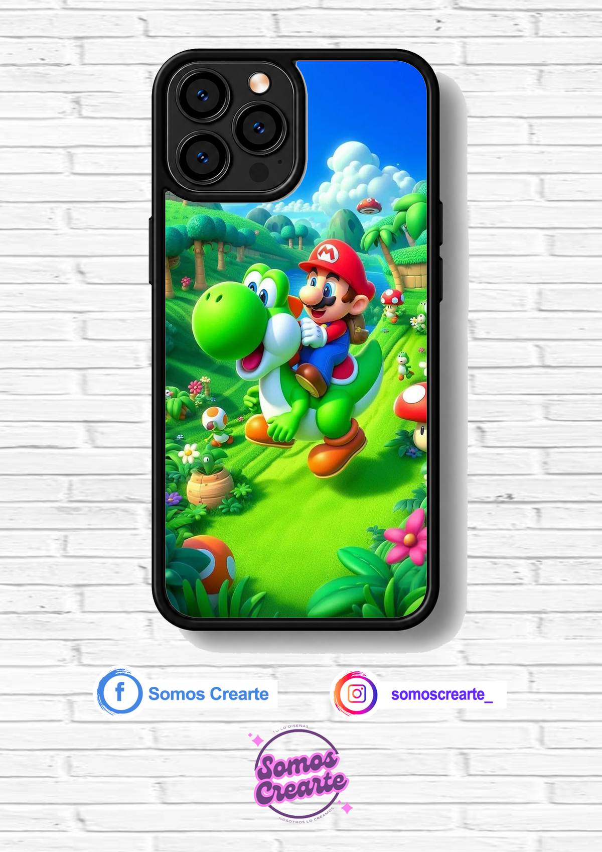 Carcasa Super Mario · Diseño 740