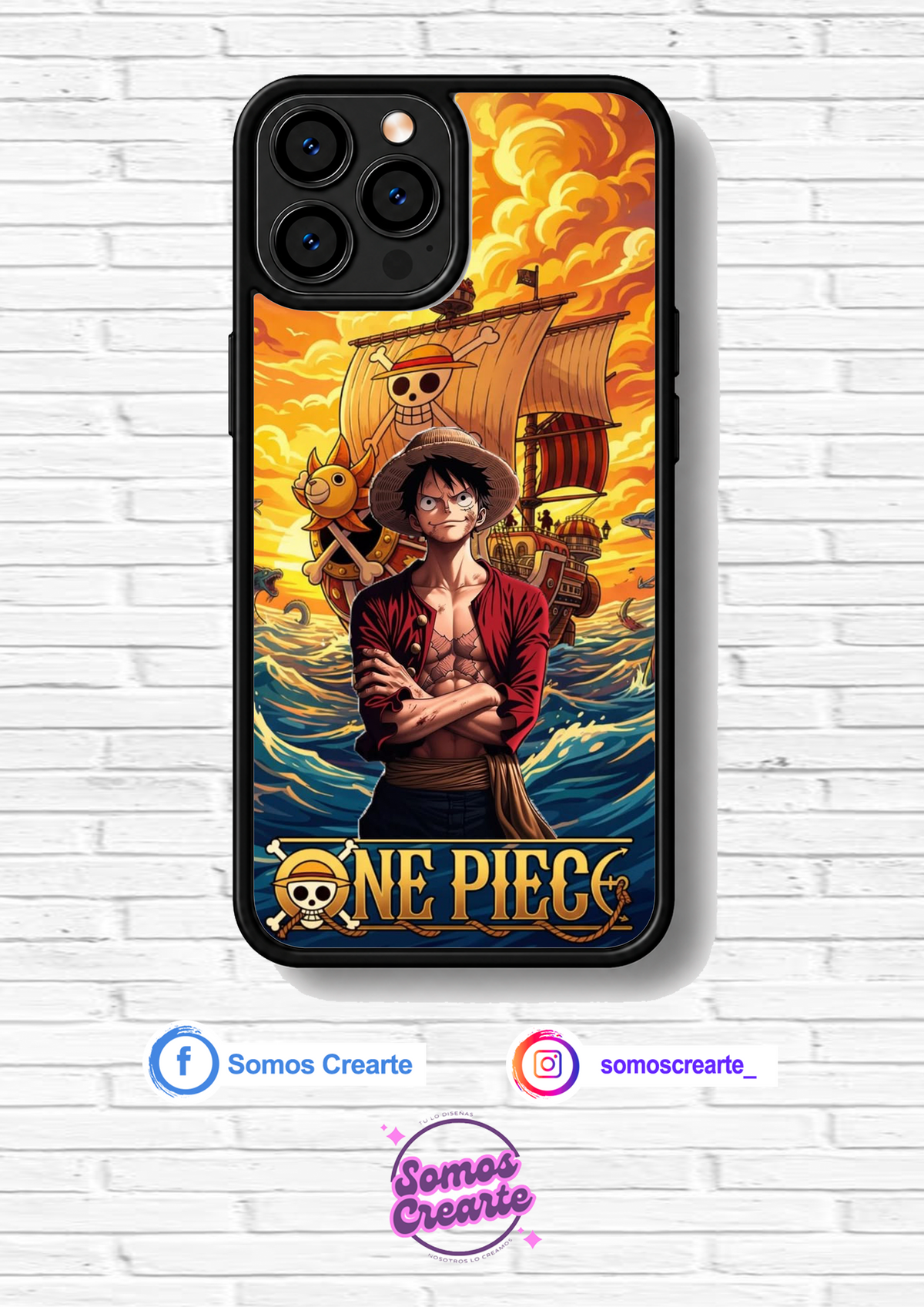Carcasa One Piece · Diseño 658